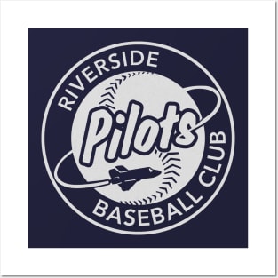 Short-lived Riverside Pilots Baseball 1994 Posters and Art